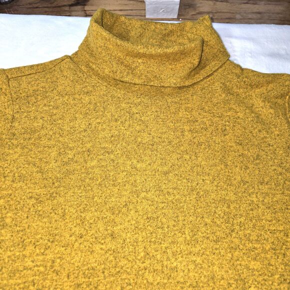 DG2 by Diane Gilman Women's Size XL Sequin Cuff Turtleneck Sweater - Picture 4 of 5